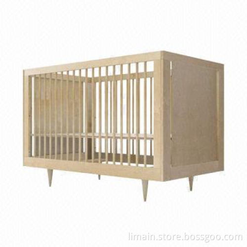Babies' Crib, Sized 28 x 52 x 6-inch, Toddler Bed Conversion Available